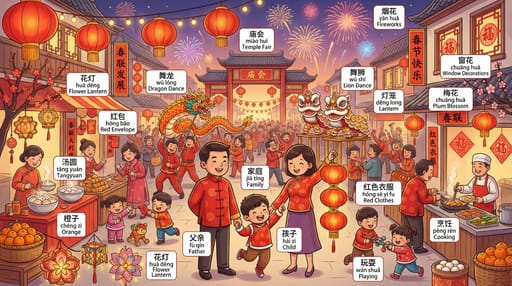 Nano Banana 提示词：场景单词学习图生成器｜Curify AI